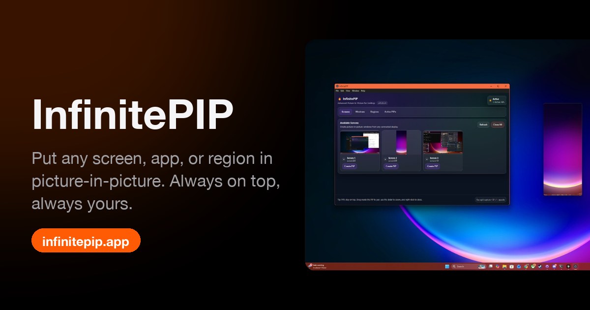 InfinitePIP screenshot